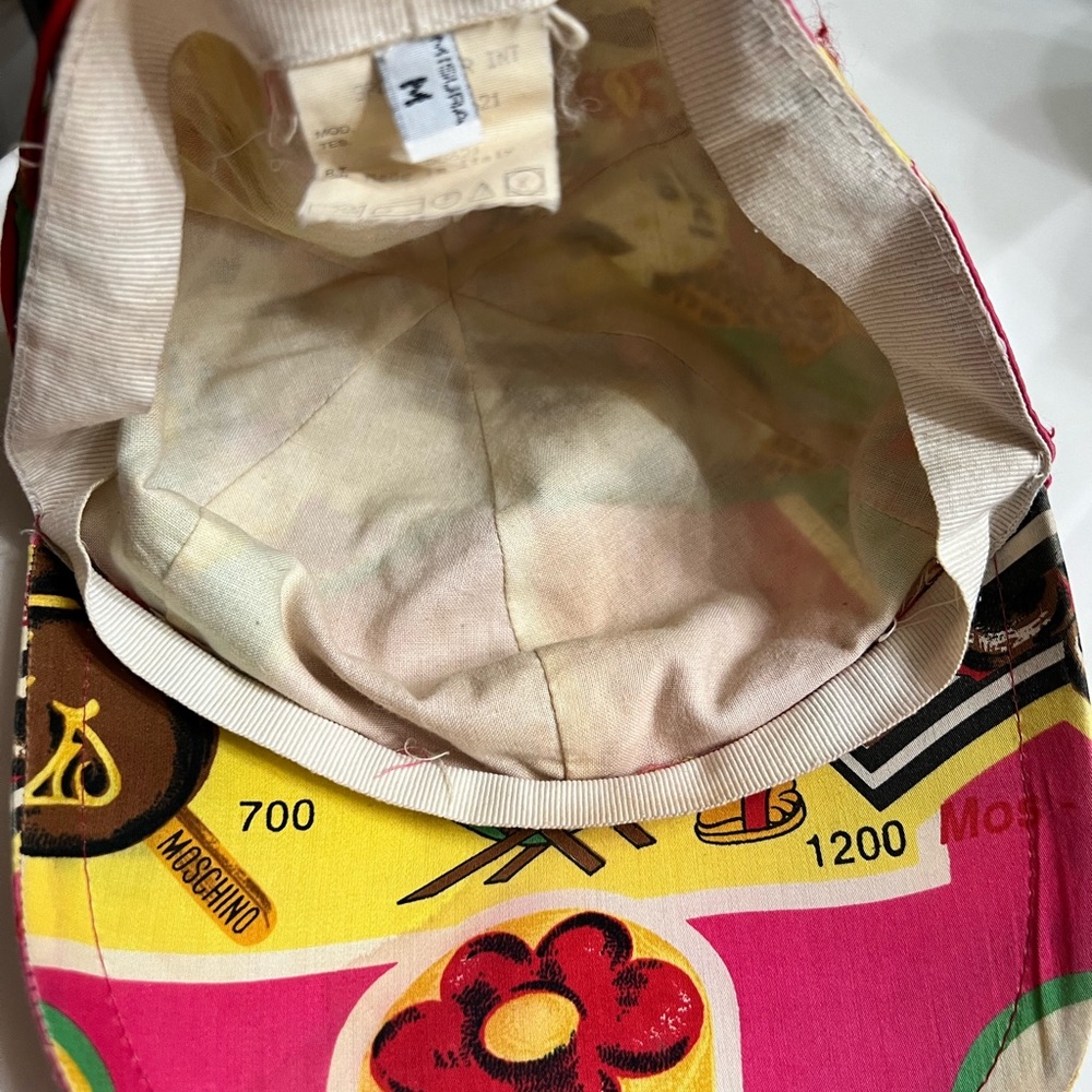 MOSCHINO authentic RARE DESIGNER MOSCHINO hat - Picture 3 of 8
